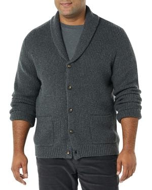 Amazon Essentials Strickjacke mit Schalkragen und Langen Ärmeln - Mehrfarbig