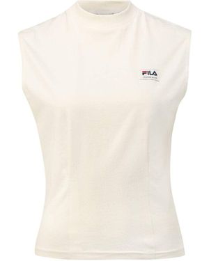 Fila Canotta Donna TUZLA Cropped Top FAW0026.10000 - Bianco