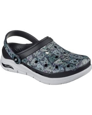 Skechers Foamies Arch Fit-cool Pups Clog - Blue
