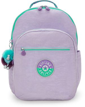 Kipling Seoul Extra Large 17" Laptop Backpack - Purple