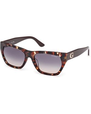 Guess Lunettes de Soleil GU00203-H 52B dark havana 56/18/140 - Noir