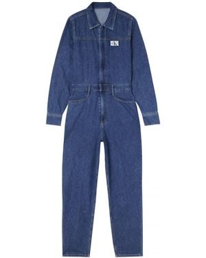 Calvin Klein Combinaison en jean - Bleu