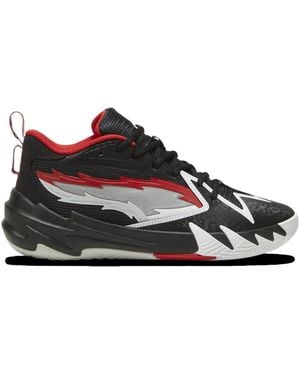 PUMA Mens Scoot Zeros O.d.d. City Lace Up Trainers Shoes Casual - Black, Red/black/white, 7 Uk