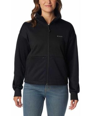 Columbia Boundless Trek Tech Full Zip Fleecejacke mit durchgehendem Reißverschluss - Schwarz