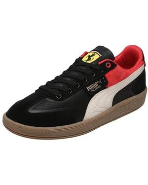 PUMA Scuderia Ferrari Adults Palermo Trainers Black 10 Uk - Red