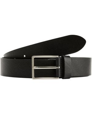 S.oliver Gürtel aus echtem Leder - Schwarz