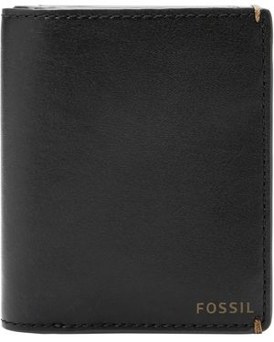 Fossil Joshua Vegan Cactus Bifold Black
