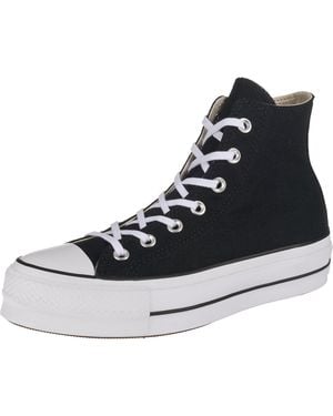 Converse Chuck Taylor All Star Platform High Top BASKETS PLATEFORME - Noir