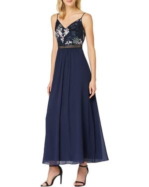 TRUTH & FABLE Maxi Chiffon - Blue