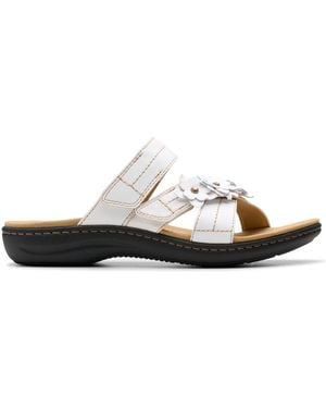 Clarks Laurieann Rose Sandals - White