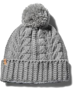 Timberland Berretto da Donna a trecce Autumn Woods Grigio TB0A1ERO
