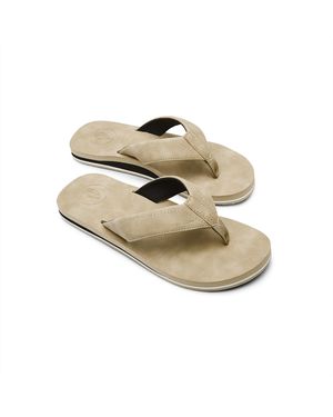 Volcom Victor Lx Sandal Flip Flop - Metallic