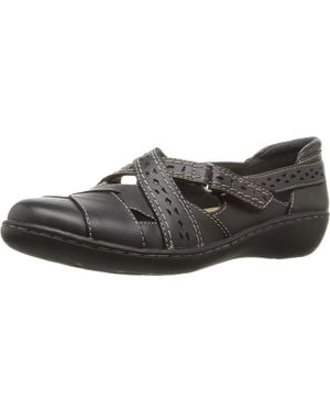 Clarks Ashland Spin Q Slip-on Loafer - Black