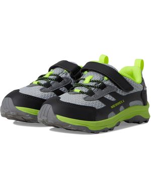 Merrell Scarpa da trekking impermeabile unisex Moab Speed 2 Low Alternative Closure Jr - Nero