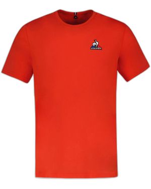 Le Coq Sportif T-Shirt ESS N°4 - Rot