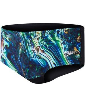 Speedo S Plt Dg Brief 14c Black/blue 28