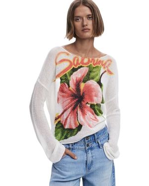 Desigual JERS_RIBE - Blanco