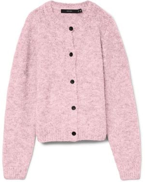 Vero Moda Female Strickjacke VMNOVAH Strickjacke - Pink
