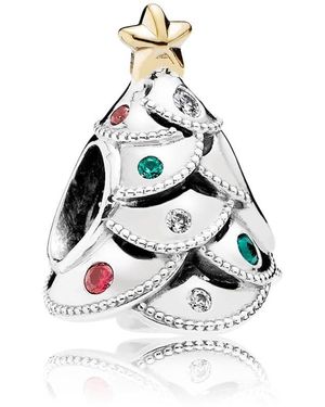 PANDORA 925 Silver Silver Cubic Zirconia - White