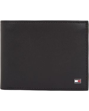 Tommy Hilfiger Men's Genuine Leather Slim Passcase Wallet - Multicolour