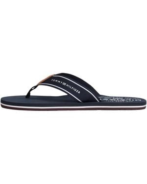 Tommy Hilfiger Beach Sandal Fm0fm05621 Teenslippers - Zwart