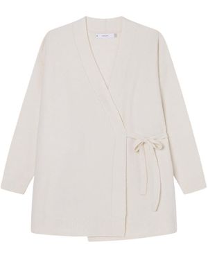Women'secret Túnica Corta Colección Mix and Match Autumn Glow Chaleco - Blanco