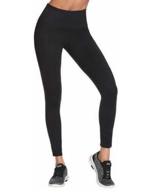 Skechers Go Walk High Waisted Flare Trousers - Black
