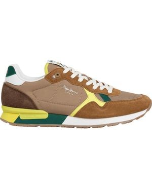 Pepe Jeans Brit Colors M Sneak - Bruin