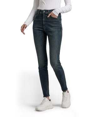 G-Star G-Star Para Mujer Jeans Kafey Ultra High Skinny - Azul