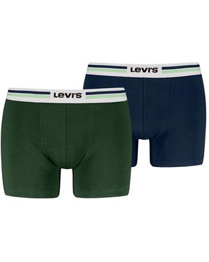 Levi's LEVIS Placed Sprortswear Logo Pugile - Verde