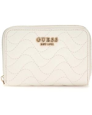 Guess Melisandra SLG Medium Zip Around Wallet M Shell - Schwarz
