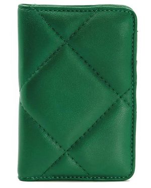 Dune Knightsbridge Kartenetui Grün Leder OSFA Grün Leder
