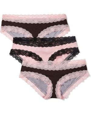 Iris & Lilly Slip Sgambato con Pizzo - Bianco