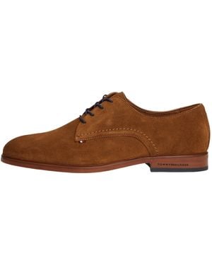 Tommy Hilfiger 's Suede Derby Shoes - Black