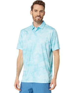 PUMA Cloudspun Dye Stripe Polo - Blue