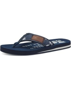 S.oliver Zehentrenner Flip Flops Sommer - Blau