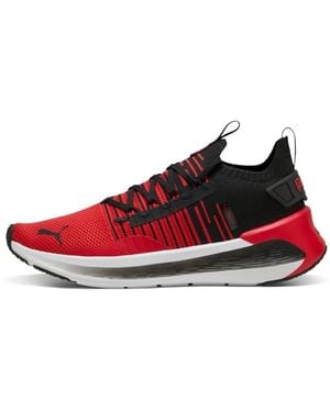 PUMA Softride Symmetry Fuzion Road Running Shoe - Red