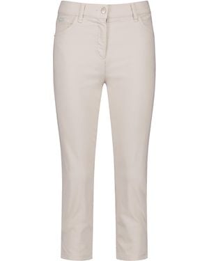 Gerry Weber 3/4 Jeans SOL꞉INE BEST4ME High Light unifarben 3/4 Länge Muschel 38 - Natur