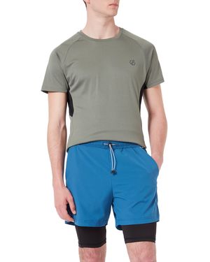 Regatta Hilston Shorts Pantaloncini Elasticizzati da Uomo. Caratterizzato da Tessuto Isoflex - Blu