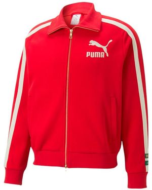 PUMA Rhuigi T7 S Active Tracksuits Size L - Red