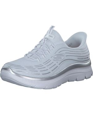 Skechers Summits Plus Soft Luster Trainer - Blue