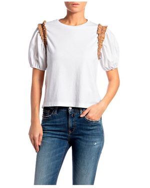 Replay W3681 T-Shirt - Bianco