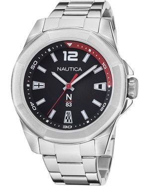 Nautica Orologio Al Quarzo Uomo Tortuga Bay trendy cod. NAPTBF104 - Metallizzato