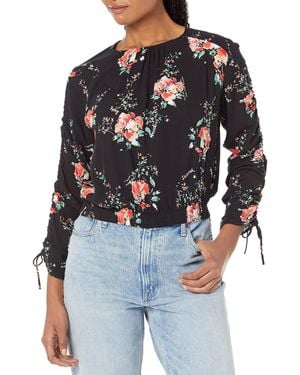 Desigual Blusa de ga Larga Camiseta - Azul