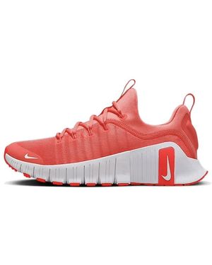 Nike Free Metcon 6 Trainers Gym Shoes Fj7126 - Red
