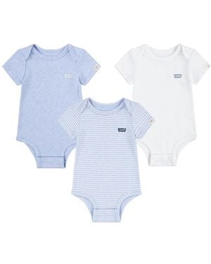 Levi's Lvn 3pk Body Set 6ek340 Abiti Coordinati - Blu