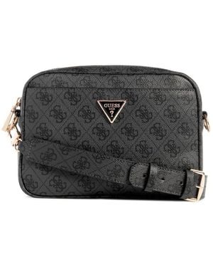 Guess Meridian Borsa a tracolla grigio scuro - Nero