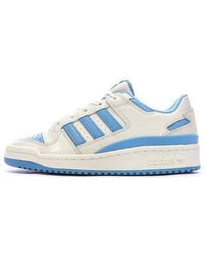 adidas Scarpe da ginnastica bianche/blu uomo Forum