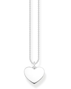 Thomas Sabo Catena per collana argento sterling zirconia_cubica Donna - Bianco