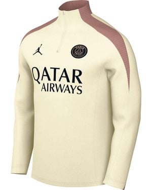 Nike Paris Saint-germain Strike Third Jordan Dri-fitdri-fit Fußball-drill-oberteil Für Herren Top - Natural